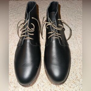 NISOLO Black Leather Men's Boots!Size 11 BRAND NEW!